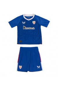 Athletic Bilbao Babytruitje Uit tenue Kind 2024-25 Korte Mouw (+ Korte broeken)